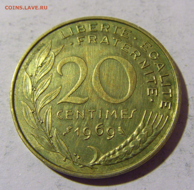 20 сантим 1969 Франция №1 26.03.2022 22:00 МСК - CIMG3508.JPG