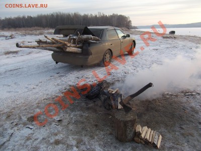 Братский район старая Тэмь - заготовка дров.JPG