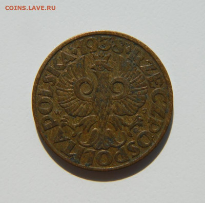 Польша 5 грошей 1938 г. до 28.03.22 - DSCN3637.JPG