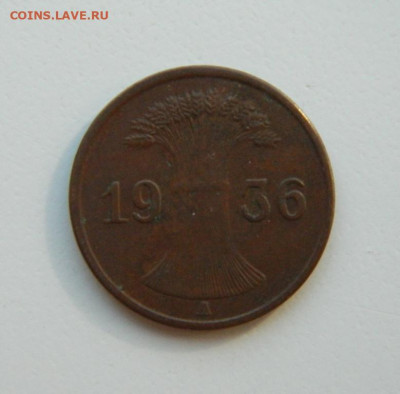 Германия  1 рейхспфенниг 1936 г. "А". до 28.03.22 - DSCN3759.JPG