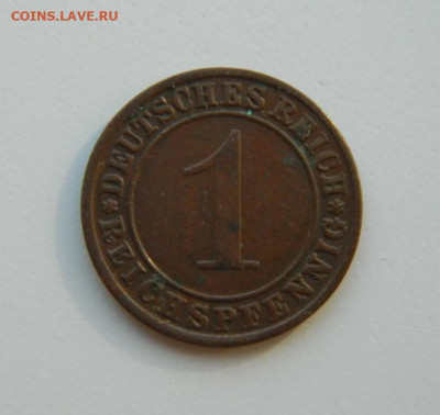 Германия  1 рейхспфенниг 1936 г. "А". до 28.03.22 - DSCN3760.JPG
