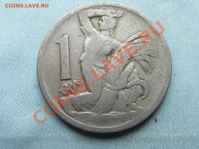СТАРАЯ ЧЕХОСЛОВАКИЯ 1 крона 1922г.  до 21.11.11 в 22-00 - MEMO0051.JPG