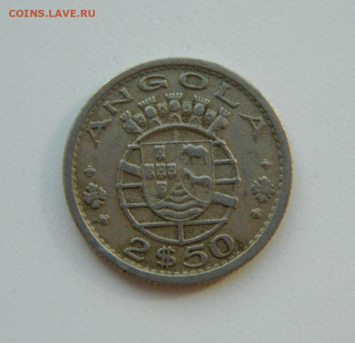 Португальская Ангола 2,5 эскудо 1956 г. до 30.03.22 - DSCN3851.JPG