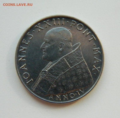Ватикан 100 лир 1962 г. (Юбилейная) до 30.03.22 - DSCN3825.JPG