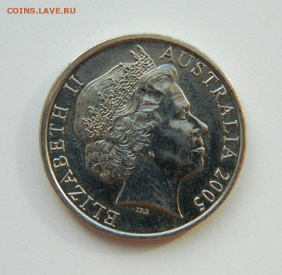 Австралия 20 центов 2005 г. (Юбилейная) до 30.03.22 - DSCN3800.JPG