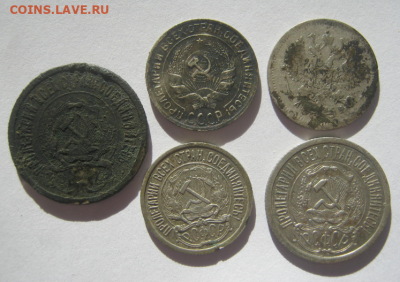 5 СЕРЕБРЕННЫХ НЕЧИЩЕНЫХ МОНЕТ + БОНУС 3 МОНЕТЫ. - в5.PNG