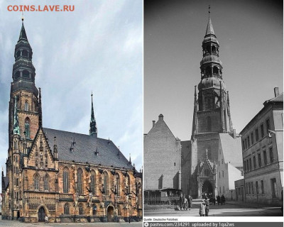Нотгельды Германии. Обзорная тема. - Городской готический собор Святой Марии (Marienkirche)