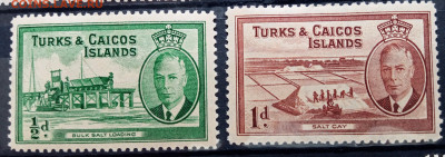 Теркс и Кайкос 1950г. стандарт,король Георг VI чбн - IMG_20220325_142615
