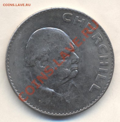 ЧЕРЧИЛЬ 1крона 1965г (25пенсов) шайба по 100р - Изображение 1952