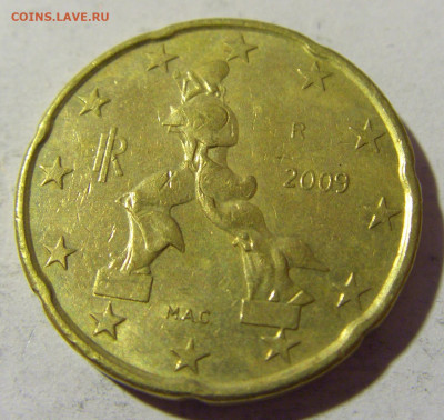 20 евроцентов 2009 Италия №1а 01.04.2022 22:00 МСК - CIMG4301.JPG