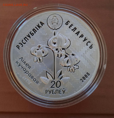 Беларусь,20 рублей, 2008 Зимородок, до 31.03. - 20220325_172022
