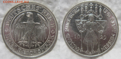 3 рейхсмарки 1929 Мейссен UNC - Безымянный7