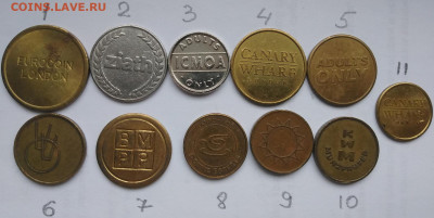 ФИКС иностранные жетоны по 15 руб №1 до 02.04.2022 22-00 мск - Жетоны по 15 р 10