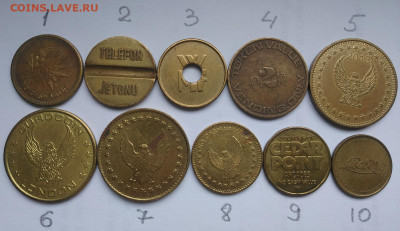 ФИКС иностранные жетоны по 20 руб №1 до 02.04.2022 22-00 мск - Жетоны по 20 р 1