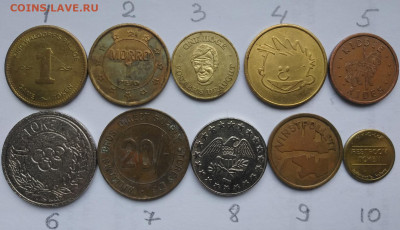 ФИКС иностранные жетоны по 30 руб №1 до 02.04.2022 22-00 мск - Жетоны по 30 р 1