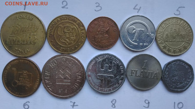 ФИКС иностранные жетоны по 30 руб №3 до 02.04.2022 22-00 мск - Жетоны по 30 р 30