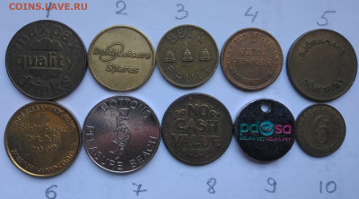 ФИКС иностранные жетоны по 30 руб №4 до 02.04.2022 22-00 мск - Жетоны по 30 р 40