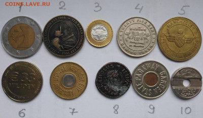ФИКС иностранные жетоны по 40 руб №1 до 02.04.2022 22-00 мск - Жетоны по 40 р 1