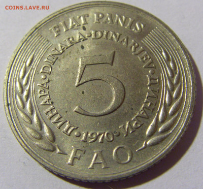 5 динар 1970 ФАО Югославия №1 02.04.2022 22:00 МСК - CIMG5069.JPG
