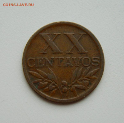 Португалия 20 сентаво 1949 г. до 31.03.22 - DSCN3964.JPG