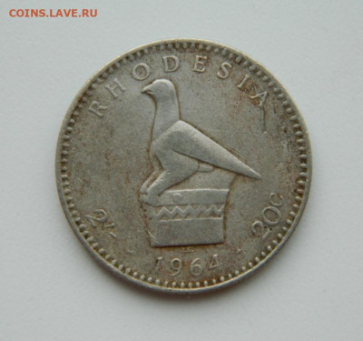 Британская Родезия 2 шиллинга 1964 г. до 31.03.22 - DSCN3870.JPG