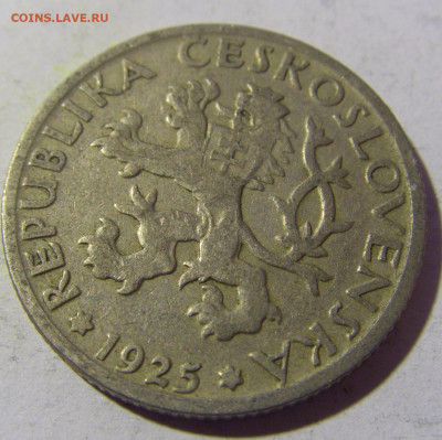1 крона 1925 Чехословакия №1 02.04.2022 22:00 МСК - CIMG5418.JPG