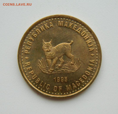 Македония 5 денар 1995 г. (Юбилейная) Фауна до 31.03.22 - DSCN3896.JPG