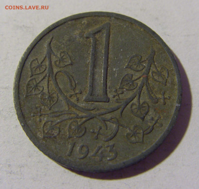 1 крона 1943 Богемия и Моравия №1 02.04.2022 22:00 МСК - CIMG5728.JPG