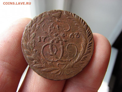 2 копейки 1763 ММ. Перечекан с "барабанов". До 31.03.2022 - 3 - копия.JPG