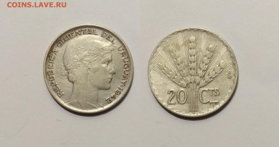 Уругвай 20 сентесимо 1942 года - 31.03 - IMG_20220219_172737