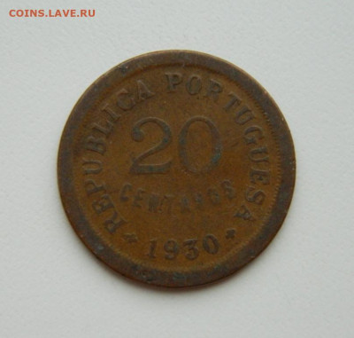 Португальский Кабо-Верде 20 сентаво 1930 г. до 31.03.22 - DSCN3949.JPG