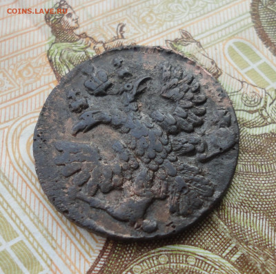 Кладовая полушка 1735 года. Лот №-1 До 31.03.22. - DSC09356.JPG