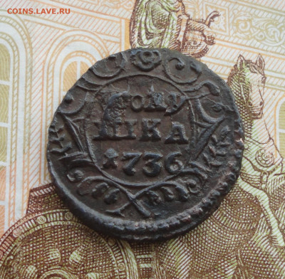 Кладовая полушка 1736 года. Лот №-3 До 31.03.22. - DSC09383.JPG