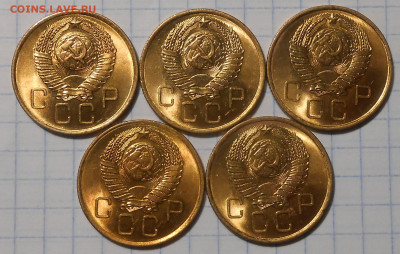 5шт 3 копейки 1957 яркий UNC МЕШОК до 4.04.2022 в 22:00м - DSCN9440.JPG