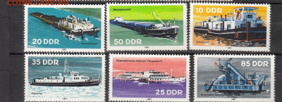 ГДР 1981 корабли 6м** до03 04 - 1г