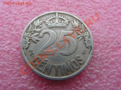 -Испания- 25 сантимов 1925 -- 18 ноября 22-00 - 25 (1).JPG