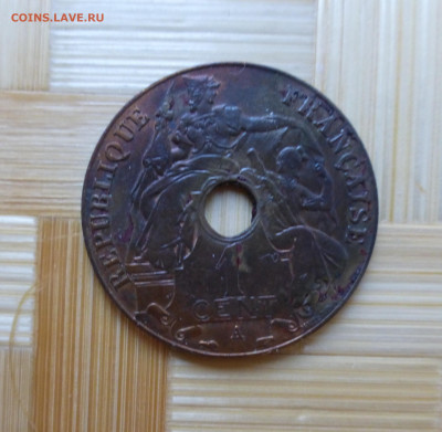 Индокитай французский, 1 цент 1937 г. - P1060229.JPG
