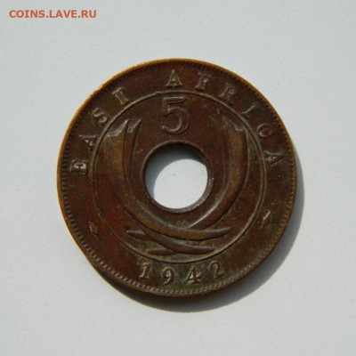 Британская Восточная Африка 5 центов 1942 г. до 04.04.22 - DSCN4047.JPG