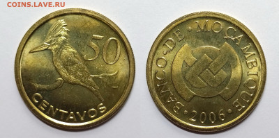 Мозамбик 50 сентаво 2006 года птица- 3.04 - IMG_20220328_194936