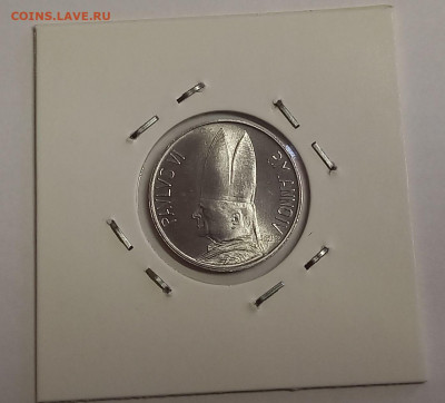 Ватикан 5 лир 1966. UNC. Тираж - 90 000 шт. - 11