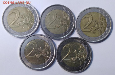 1 и 2 евро разных стран - 2 евро 1.JPG