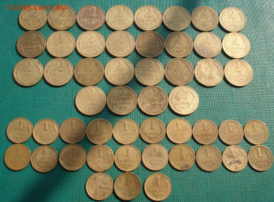 1 и 2 копейки СССР 1926-1957гг, 51шт. до 22:10 03.04.2022 - DSC05075 (2).JPG