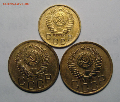 2 копейки 1950, 3-1949, 1952 3 монеты, до 5.04.2022 22:00 - 123