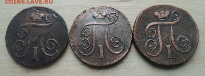 Копейки Павел 1, 3 штуки. 1799, 1800, 1801 гг. до 03.04.2022 - IMG_20220402_191204