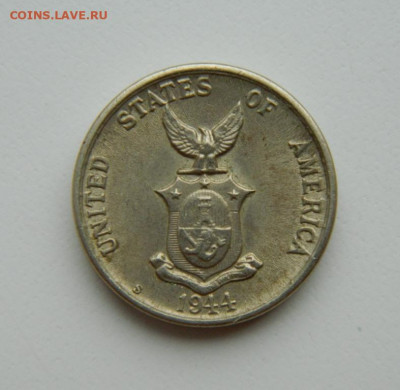Американские Филиппины 5 сентаво 1944 г. до 07.04.22 - DSCN4223.JPG