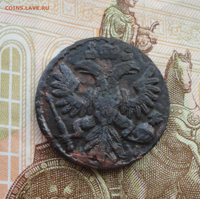 Кладовая полушка 1736 года. Лот №-1 До 6.04.22. - DSC09375.JPG
