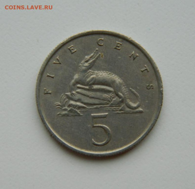 Ямайка 5 центов 1969 г. (Крокодил) до 07.04.22 - DSCN4256.JPG