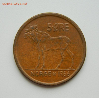 Норвегия 5 эре 1966 г. (Фауна) до 07.04.22 - DSCN4139.JPG