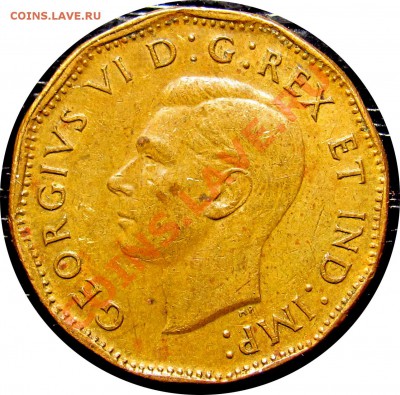 D84 Канада 5¢ 1943 Tombac George VI до 22.11 в 22°° - D84 5c 1943_2