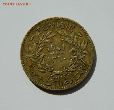 Французский Тунис 1 франк 1941 г. до 07.04.22 - DSCN4339.JPG